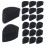 Face Paint Sponges Black High-Density 20 pcs 1