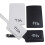 HESITONE PU Leather Mr & Mrs Luggage Tags 4pcs 1
