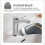 Electric Spin Scrubber Shower Scrubber Ipx7 with 7 Replaceable Brush Heads and Adjustable Removable Extension Handle B 5