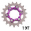 ZTTO Bicycle Flywheel Single Speed Gear 19T Single Gear Fixed Bicycle Sprocket 5