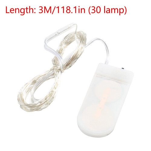 Hengsof Fairy Lights 3M 30-LED Multicolor Battery-Powered 2