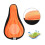 Bicycle Seat Cover 3D Soft Sponge Breathable Orange 8