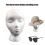 Women's foam dummy head for hat, wig, and glasses display 3