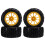 128MM 1/10 RC -Truck Buggy-Tire Tyre Wheel Foam Inserts 12mm Hex for /Arrm /Redcat/HSP/HPI// E 2