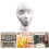 Women's foam dummy head for hat, wig, and glasses display 6
