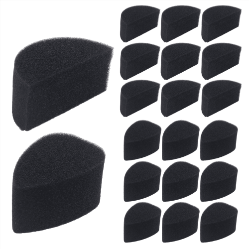 Face Paint Sponges Black High-Density 20 pcs 2