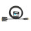 Kabel HDMI do DVI FullHD 1080P 2m 2