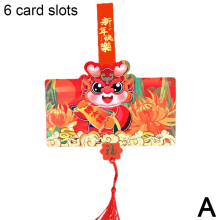 Red Envelope for Chinese New Year 2024 Foldable