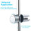 Shower head bracket, 18-25mm adjustable bracket 5