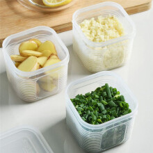 Storage Box Organizer of Refrigerator with Cover Storage Room Organization for Vegetable, Fruits and Kitchen Food