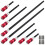 8Pcs Drill Bit Extension Set Magnetic Drill Extension Bit Holder Drill Bit Extender 1/4 Inch Hex Bit Holder with 8 Bits 1