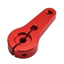 5PCS 25T M3 Metal RC Servo Horn Aluminum Arm Set for MG995/MG996R E9001 Futaba Savox DIY Car Toy 31mm Red
