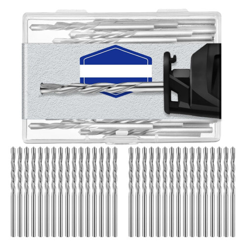 100Pcs Drywall Drill Bits  Point Cutting Drill Bits Diameter Drywall Router Drill Bits Drywall Tools for Spiral Saw