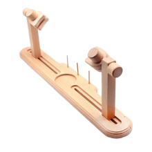 Embroidery Hoop Stand Wooden Adjustable 360 Rotating