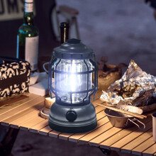 Hengsof Rechargeable Camping Lantern Waterproof LED Tent