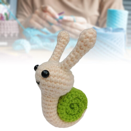 Handmade Crochet Starter Set for Beginners with Yarn Hook 2