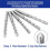 100 Pieces Drywall Drill Bits  Point Cutting Drill Bits Diameter Drywall Router for Spiral Saws (5/32 Inch) 4