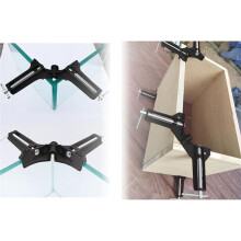 Braçadeiras de Canto Grampos de 90 Graus para Marcenaria, Grampos de Ângulo Reto Ferramentas Quadradas para Marcenaria para Molduras de Fotos,