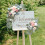 Artificial Wedding Arch Flowers Blue Pink 2 Pieces 7