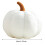 Pumpkin Throw Pillow 3D Shaped Halloween Decor White 20cm 2