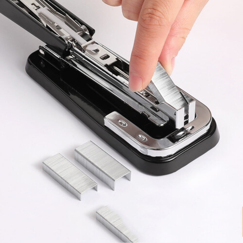 Classic school stapler elegant sleek design rotation office 2