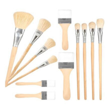 Gilding Brush Set Soft Hair Blending Brushes 12 Pcs