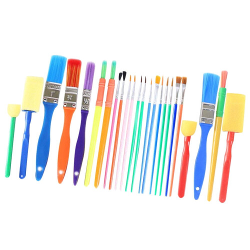 Kids Painting Brushes Set 24pcs Random Styles