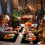 Halloween placemats linen heat-resistant 4-pack 4