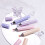 Pastel Glitter Highlighter Pen for Notes and Diaries 10ml 5