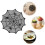 Black Spider Web Placemats Halloween Theme 2 Pcs 7