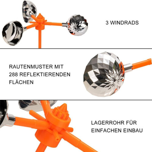 Birds Reflect Deterrent Visual Bird Scarer Deterrent Devices for Outside Keep Birds Away  Deterrent 2