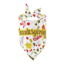 Turkey-themed dog bandana scarf for pets