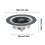 Pop-Up Sink Drain Stopper with Strainer Basket 5 Pcs 3