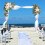 Artificial Wreath Garland 2 pcs Indoor Wedding Decoration 8