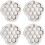 4 Honeycomb Molds Silicone Chocolate Fudge 1