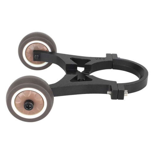 F Series/4pro Training Wheels Electric Scooter Auxiliary Small Wheels Folding Inverted Push-Pull Assist Bracket 2