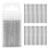 50 Peças 1/8 Polegadas Drywall Guide Point Cutting Bits Ferramentas de Drywall, Ferramentas de Corte de Drywall, para Uso com Serra Espiral 1