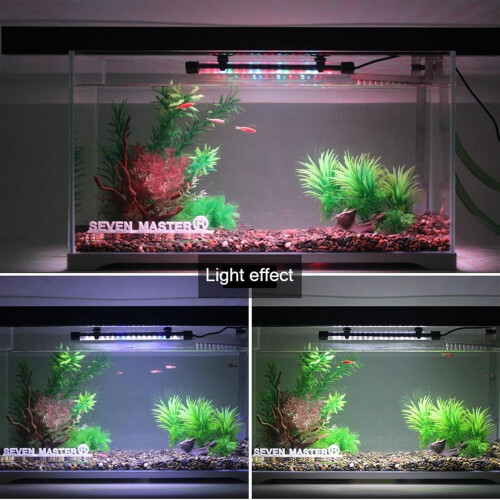 Submersible LED Aquarium Light Color Changing 1.2W 9-LED 1