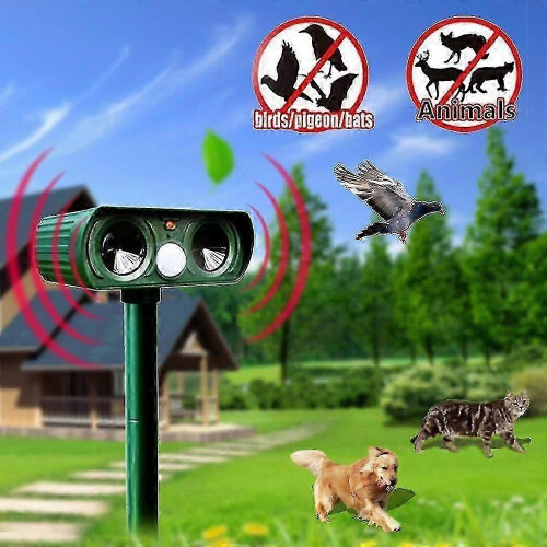 Ultrasonic Cat Repeller Solar Animal Repeller, Bird Repeller, Ultrasonic Animal Repeller