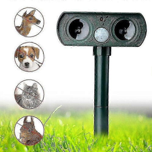 Ultrasonic Cat Repeller Solar Animal Repeller, Bird Repeller, Ultrasonic Animal Repeller 1