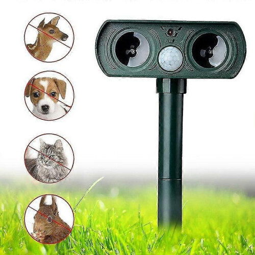 Ultrasonic Cat Repeller Solar Animal Repeller, Bird Repeller, Ultrasonic Animal Repeller 1