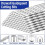 50 Peças 1/8 Polegadas Drywall Guide Point Cutting Bits Ferramentas de Drywall, Ferramentas de Corte de Drywall, para Uso com Serra Espiral 3