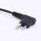 CB Radio Earpiece Headset with Mic PTT 2-Pin 3