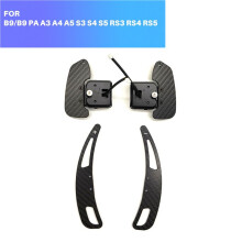 Real Carbon Fiber Magnetic Steering Wheel Shift Paddles for A3 B9/B9 PA A4 A5 S3 S4 S5 RS3 RS4 RS5 TTRS