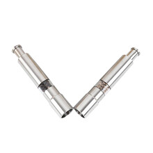 UEFA Champions League Manual Thumb Grinder One Hand Press Stainless Steel Pepper Grinder 2 Pieces