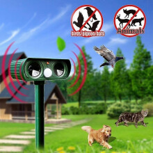 Ultrasonic Cat Repeller Solar Animal Repeller, Bird Repeller, Ultrasonic Animal Repeller
