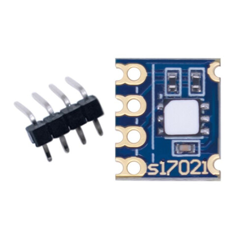 Si7021 Temperature & Humidity Sensor Module I2C Interface Industrial Grade S17021-A20-GM1R Module 1