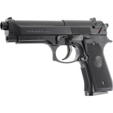 Umarex Beretta M92FS Noir Culasse Métal Spring 0.5J Adulte Unisexe, Taille unique