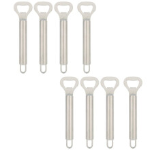 8PCS Portable Stainless Steel Manual Opener Beer Bottle Lids Opener Kitchen Accessories