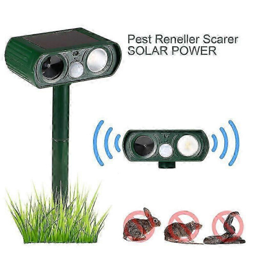 Solar Animal Repeller Ultrasonic Animal Repellent 2